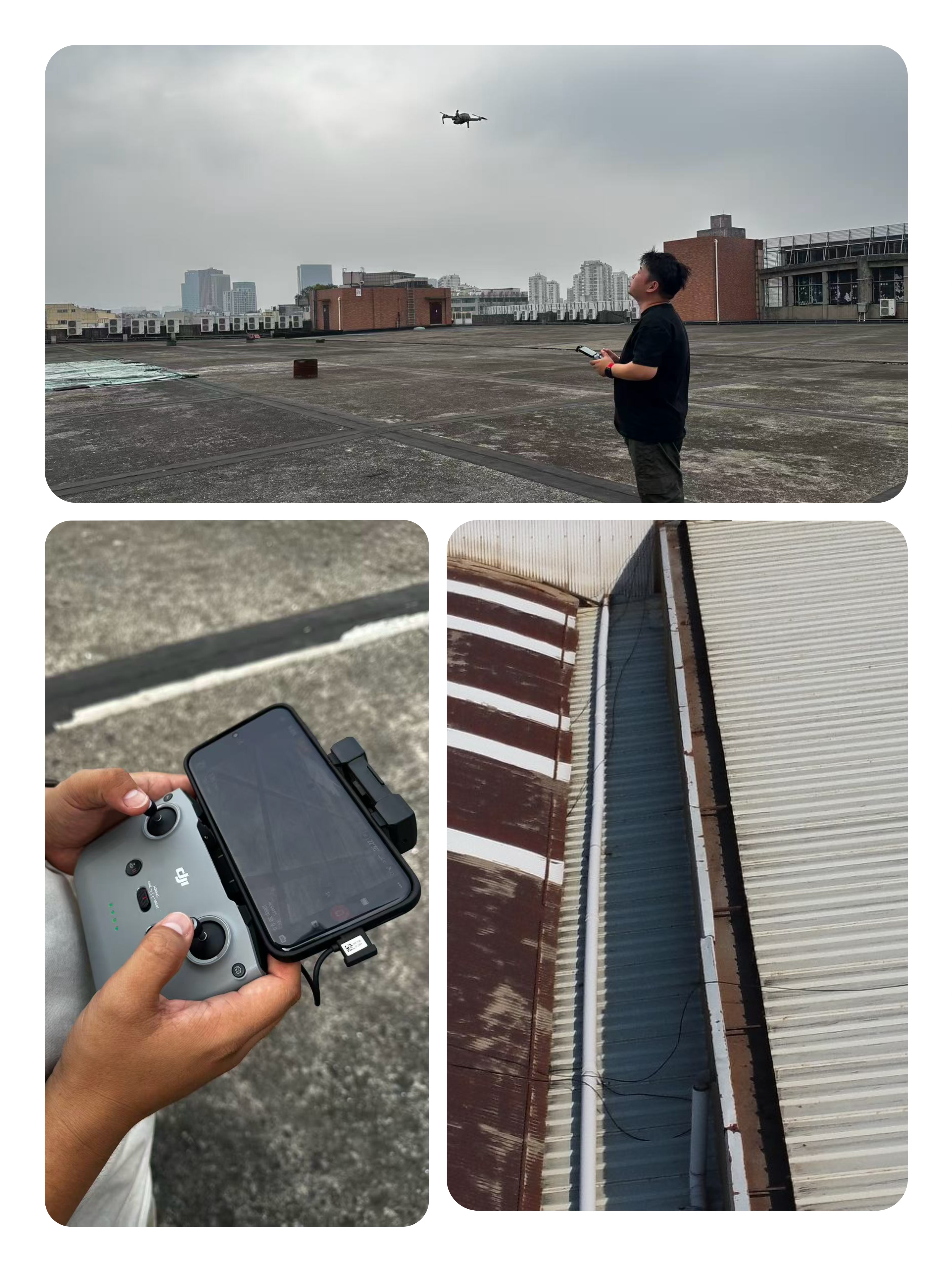 无人机助力市场智能化排查工作 