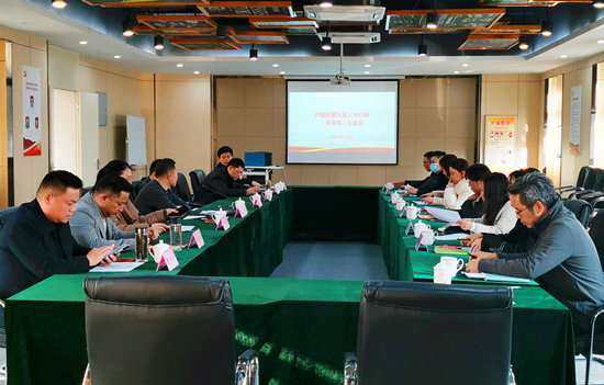 庐阳区人大代表（海棠组）碰头会在庐阳3499拉斯维加斯文创园顺利进行
