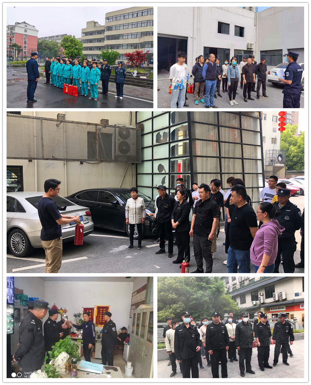 消防演练对峙做 安全意识记心间