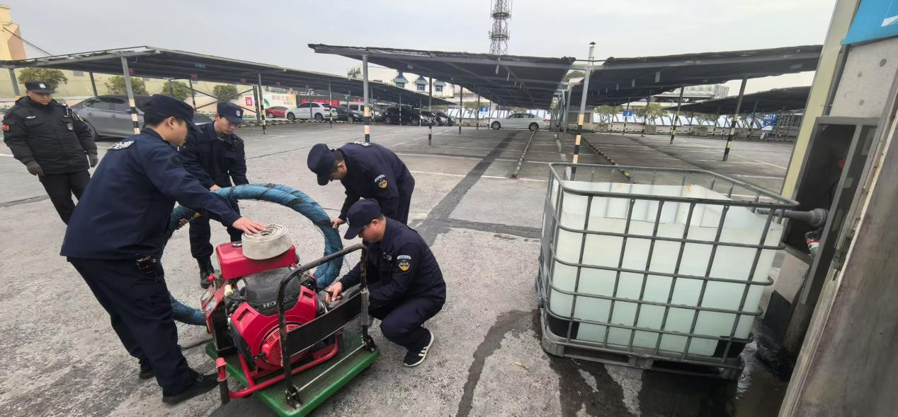 钱江商城发展消防应急汽油泵守护