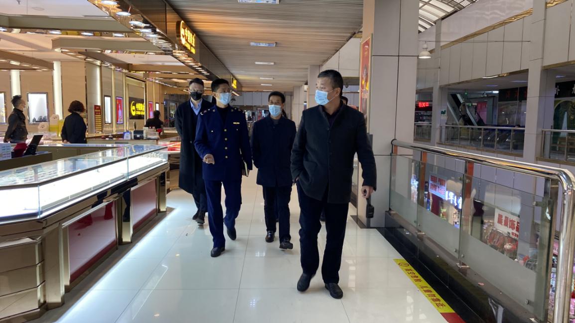 拱墅区市场监管局辅导走访钱江商城