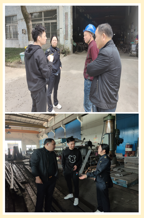 塘栖镇环保局辅导光临园区领导调研