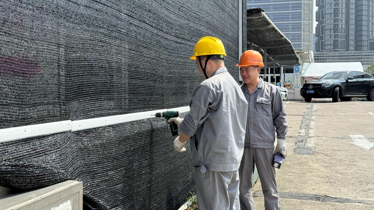 钱江商城——骄阳下的守护者