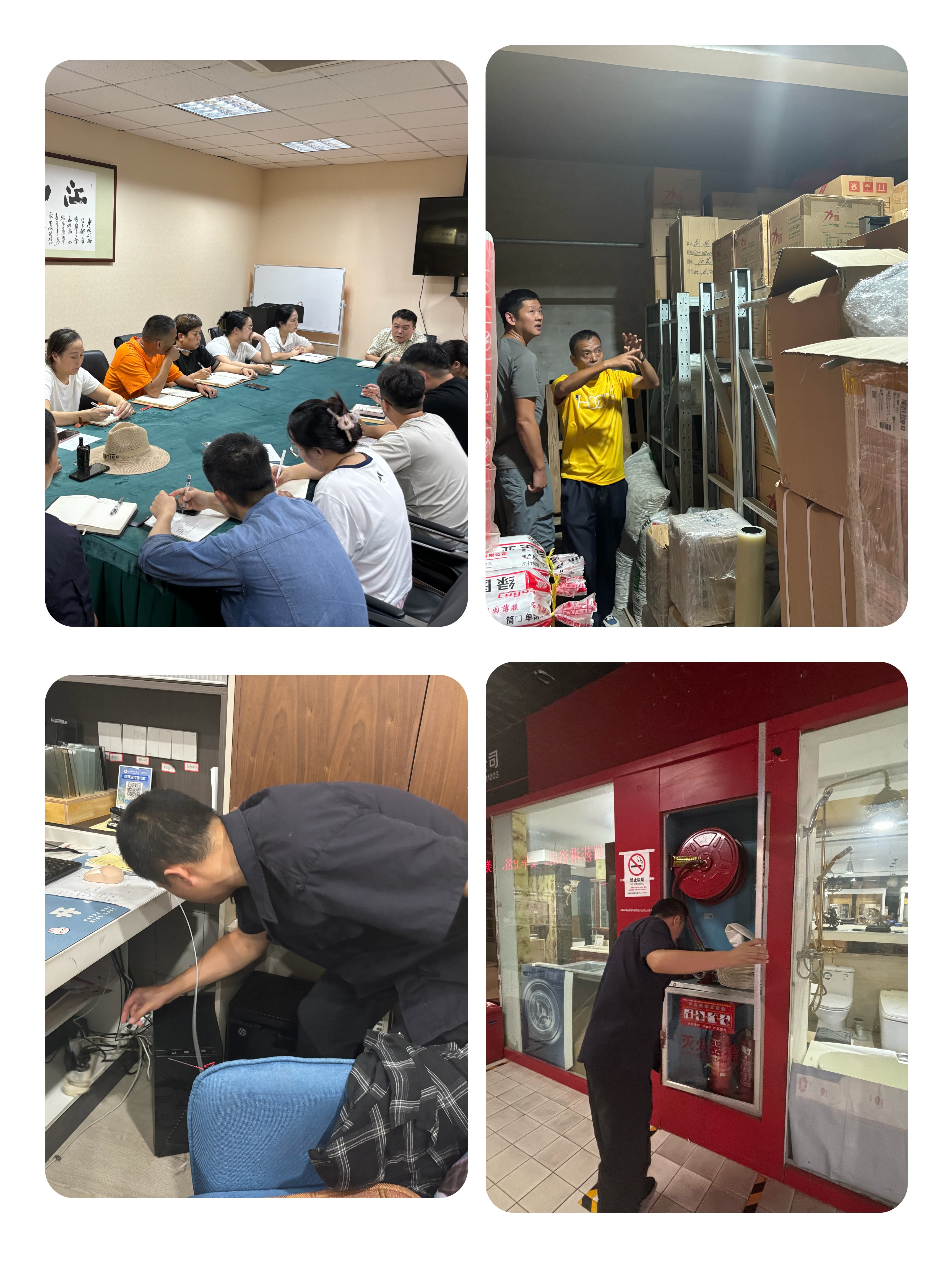 发展节前消防查抄，筑牢消防安全防线