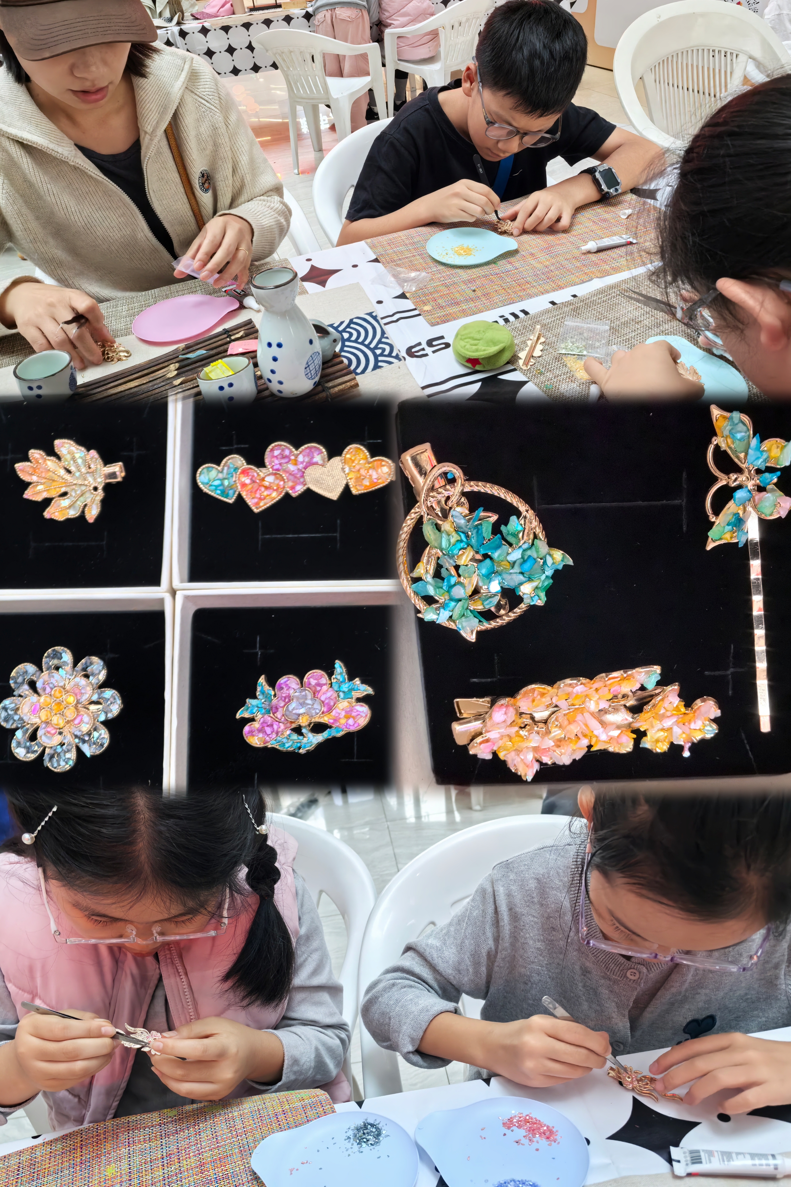 非遗传承，共庆华诞——水晶城螺钿DIY活动圆满进行