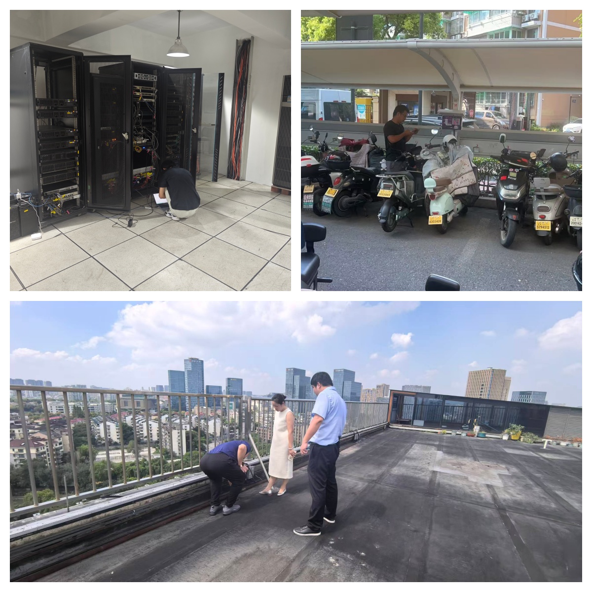 安全不放假，查抄不松弛—水晶城多措并举保险双节安然不变