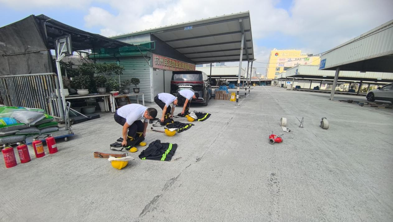 以赛促防强技术 积极备战消防活动会