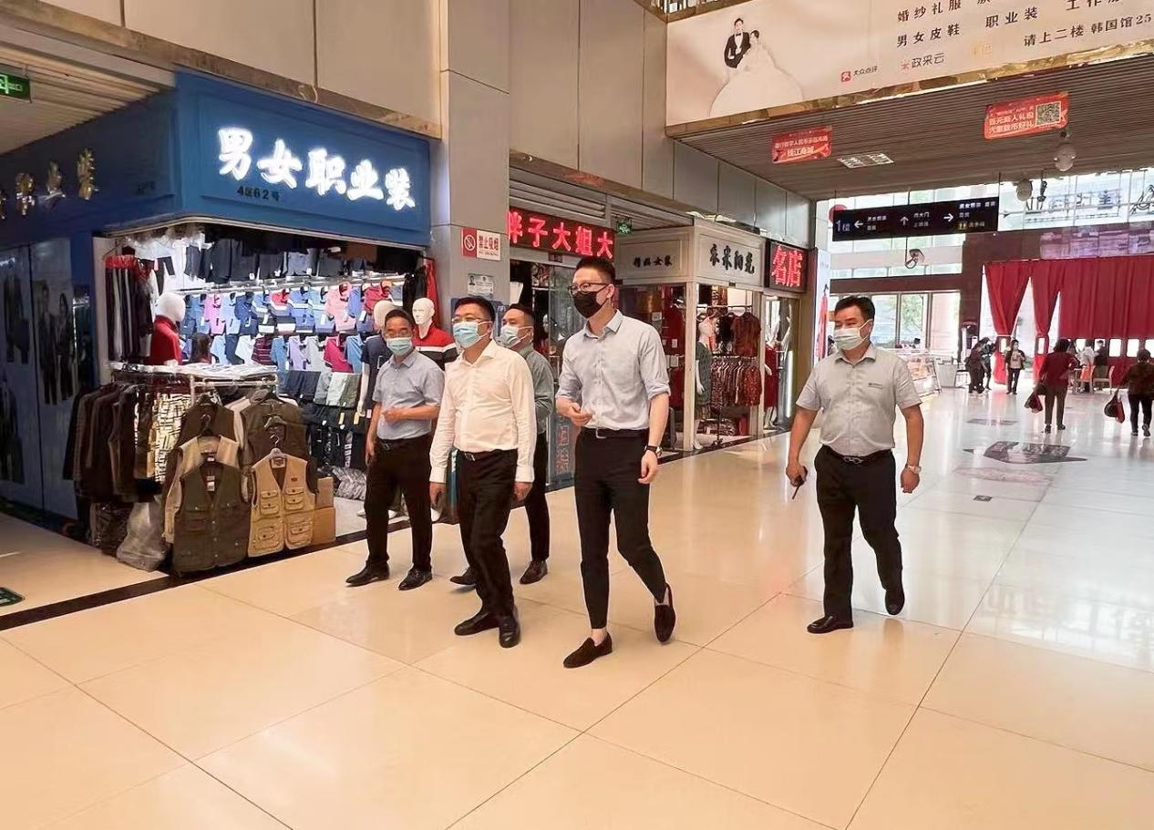 湖北通山县刘子恒县长一行光临钱江商城调研工作